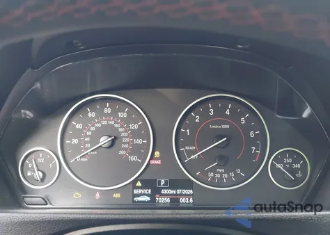 2016 BMW 328I z USA, uszkodzony, nr VIN WBA8E9C58GK648827